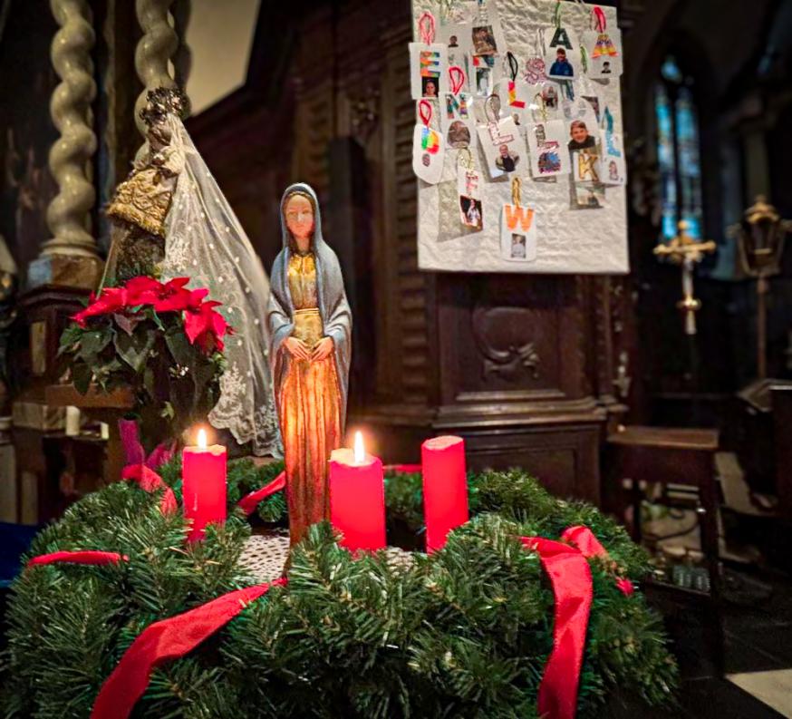 Tweede adventszondag en naamopgave in Meldert 