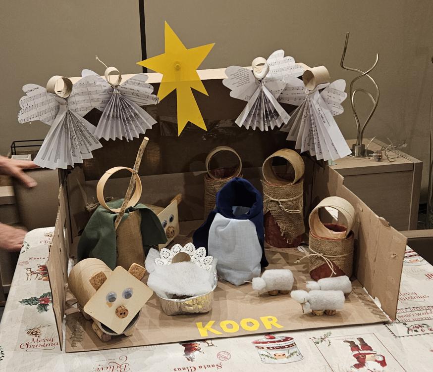 Resultaat Project Kerststallen (Koor) © Marleen Broos