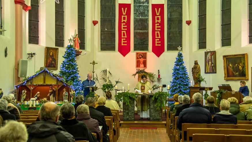 Kerstviering in Stevenkapel 