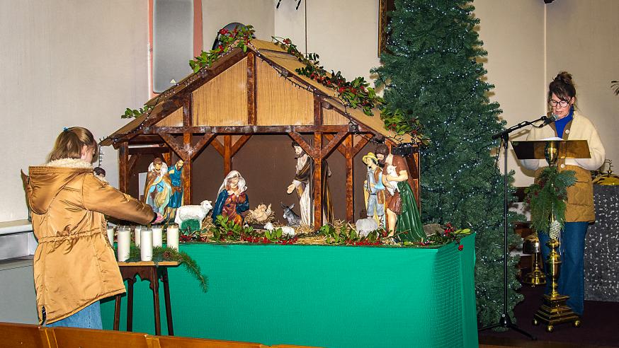 Kerstviering in Stevenkapel 