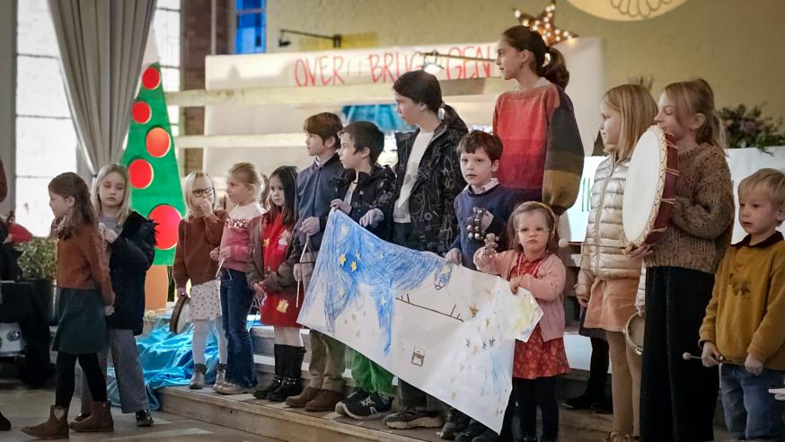 Nevendienst tijdens de Kerstviering (Ten Bos 2025) 