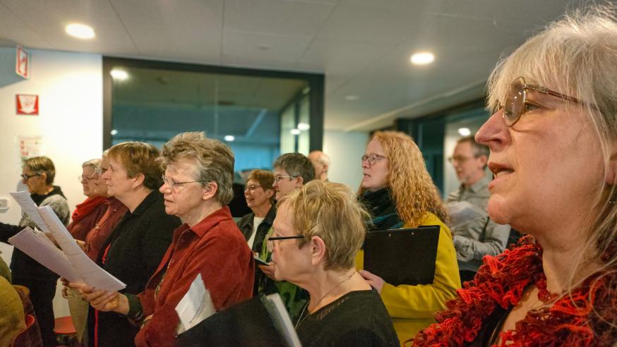 Kerst4ing in WZC De Hopperank 