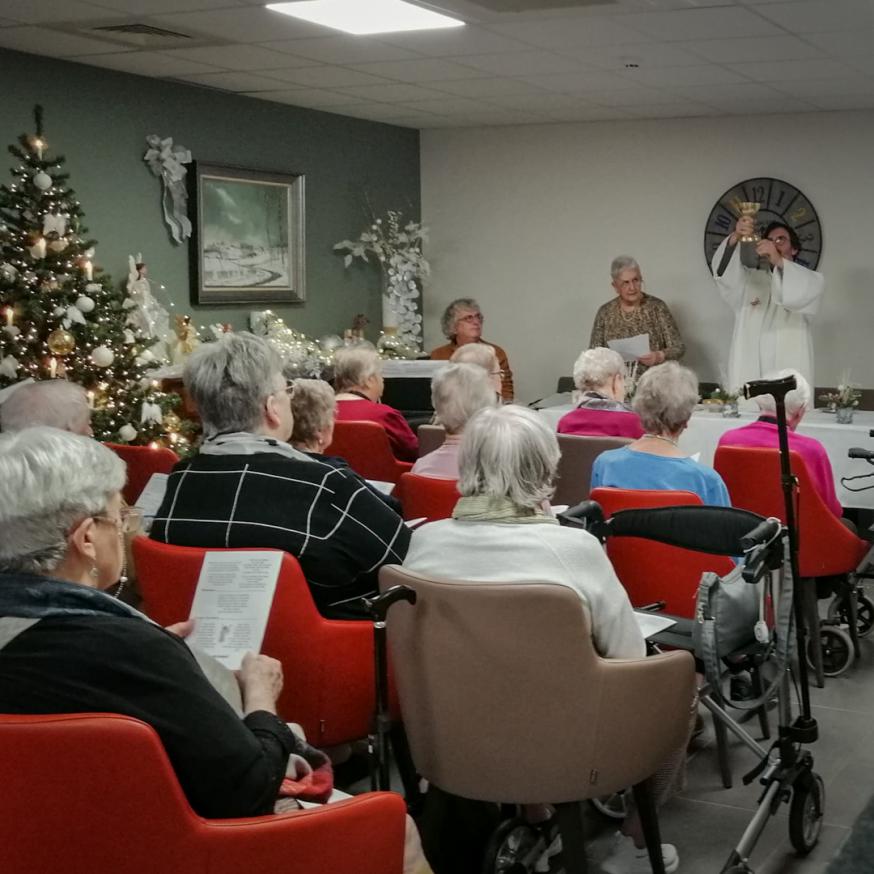 Kerstviering in de Nedermolen 