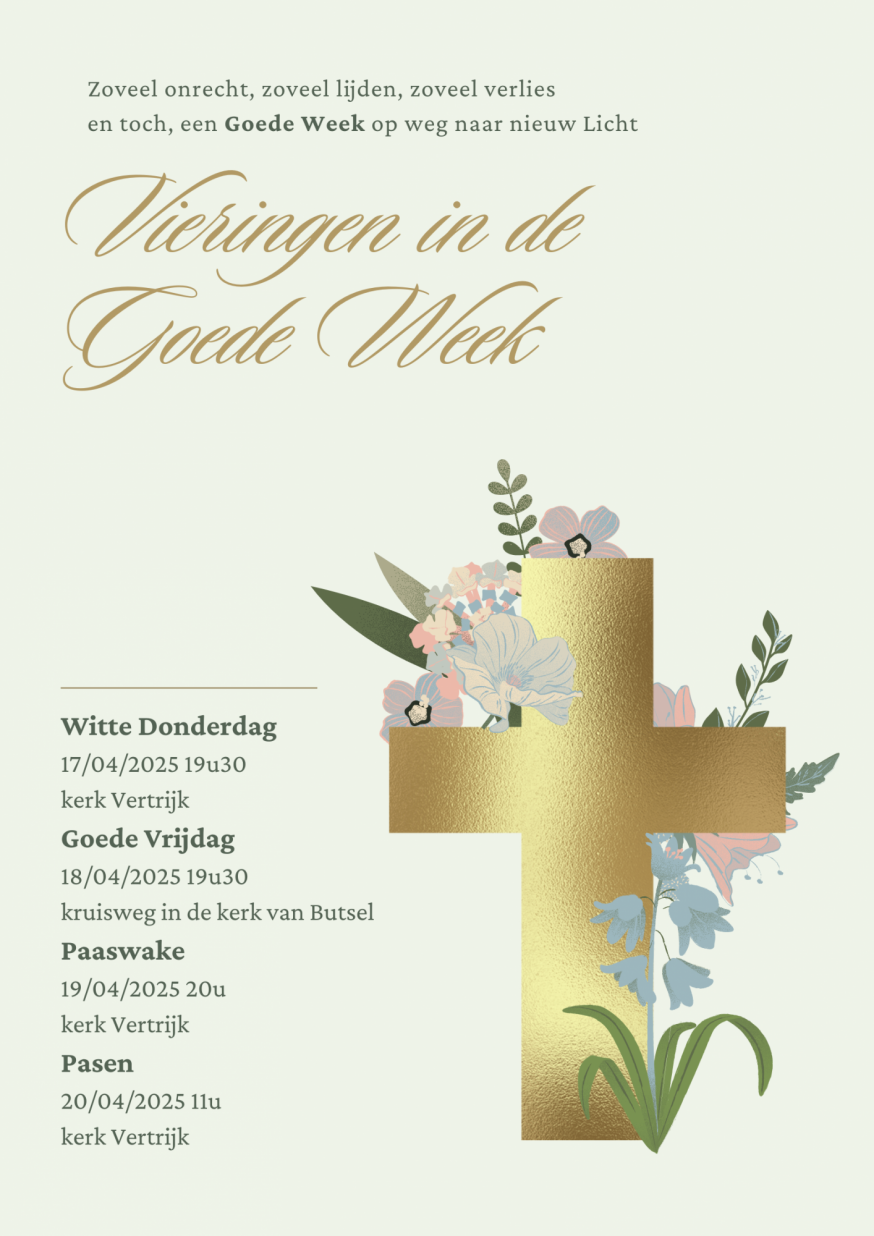 Vieringen in de Goede Week © Kelly Abts