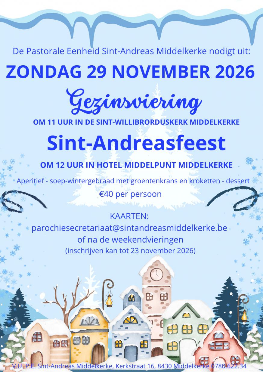 Sint-Andreasfeest 2026 © -