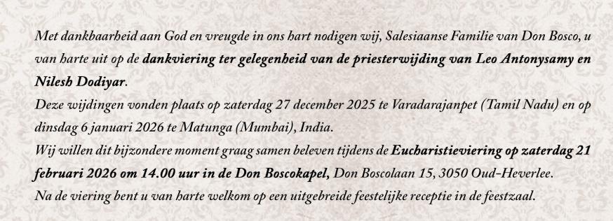 dank © past. zone oase