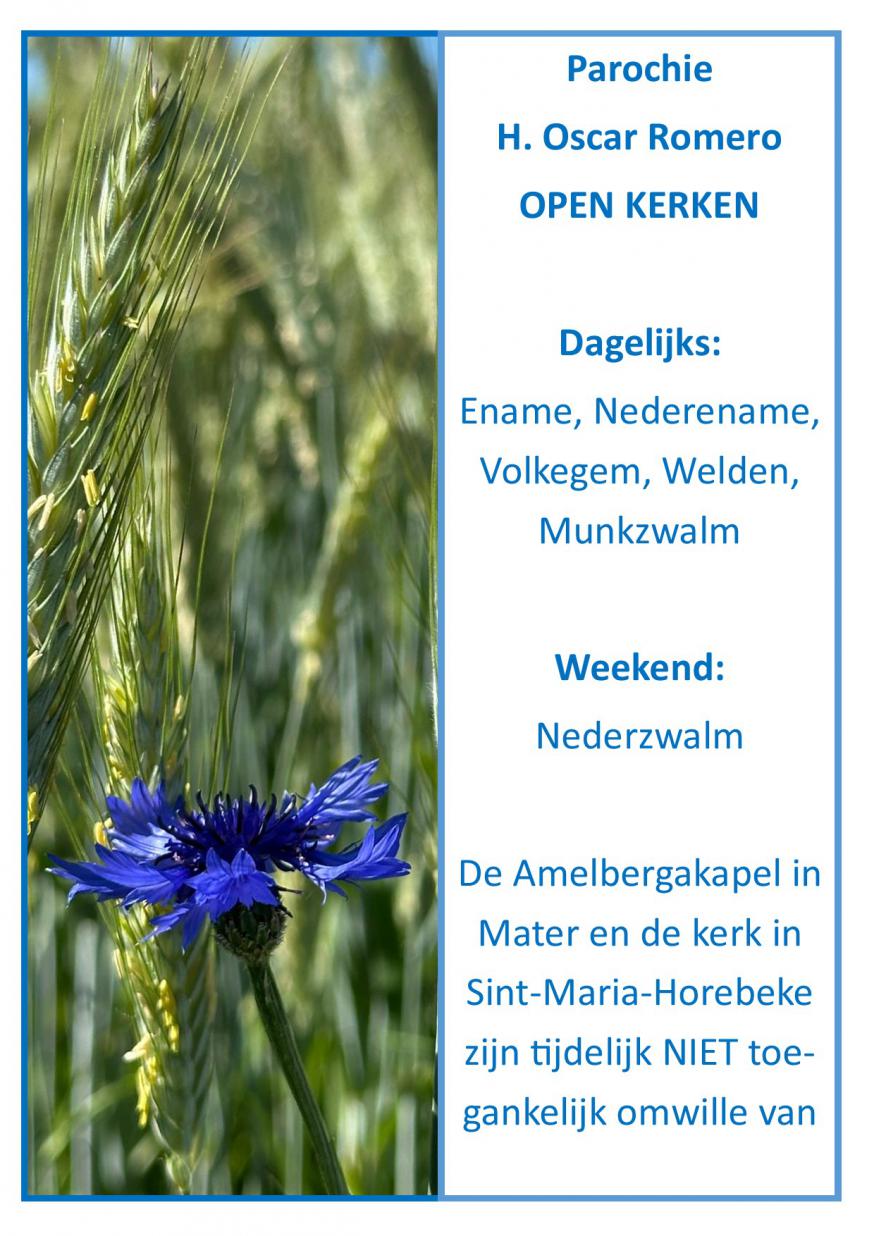 Open kerken 2026 