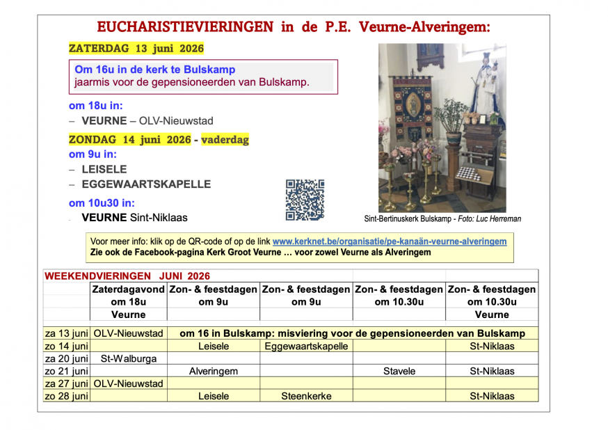 vieringen 