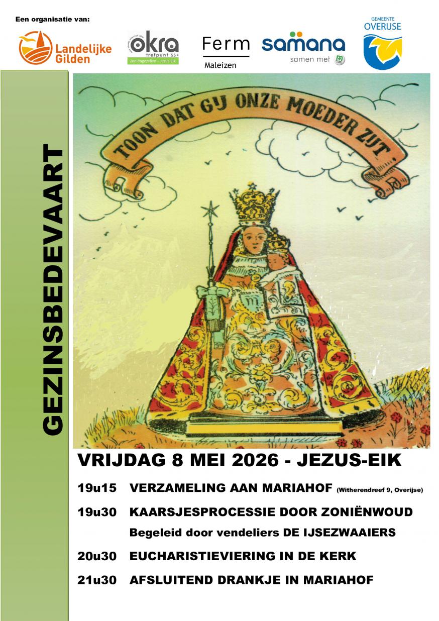 Affiche Bedevaart JE 