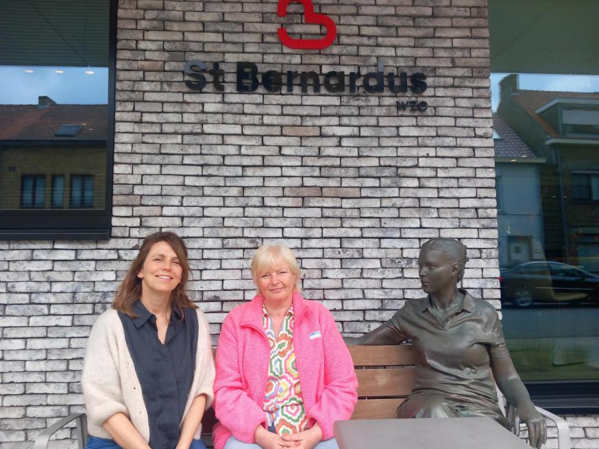 Sylvie Decoster en Marleen Ingelbeen © dienst zorgpastoraat bisdom Brugge