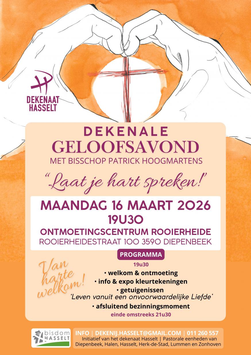 Dekenale geloofsavond 2026 © @DekenaatHasselt