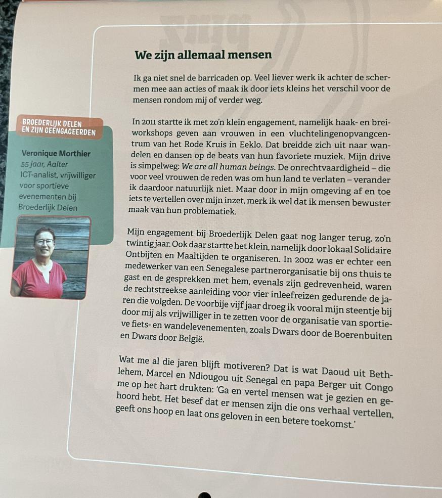 Woensdag 21 februari 2024 © Broederlijk Delen