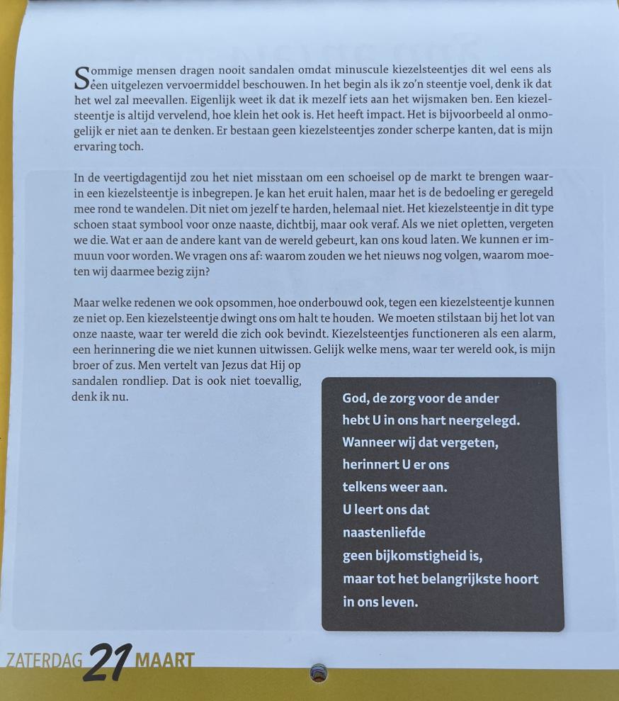 21 maart zaterdag 2026 © Broederlijk Delen