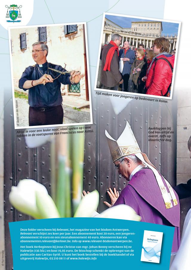 Mgr. Johan Bonny 10 jaar bisschop © Relevant