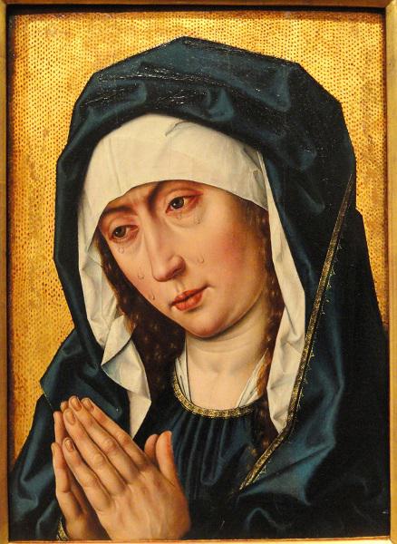 OLV van 7 smarten - Mater Dolorosa © Aelbrecht Bouts,midden 1490,Fogg Art Museum,Cambridge-Massachusetts USA.