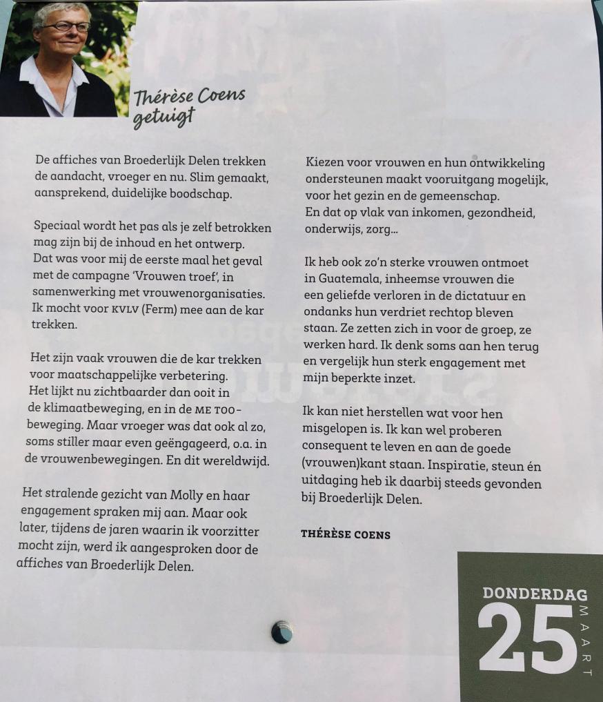 Vastenkalender 25 maart .jpg © Broederlijk Delen