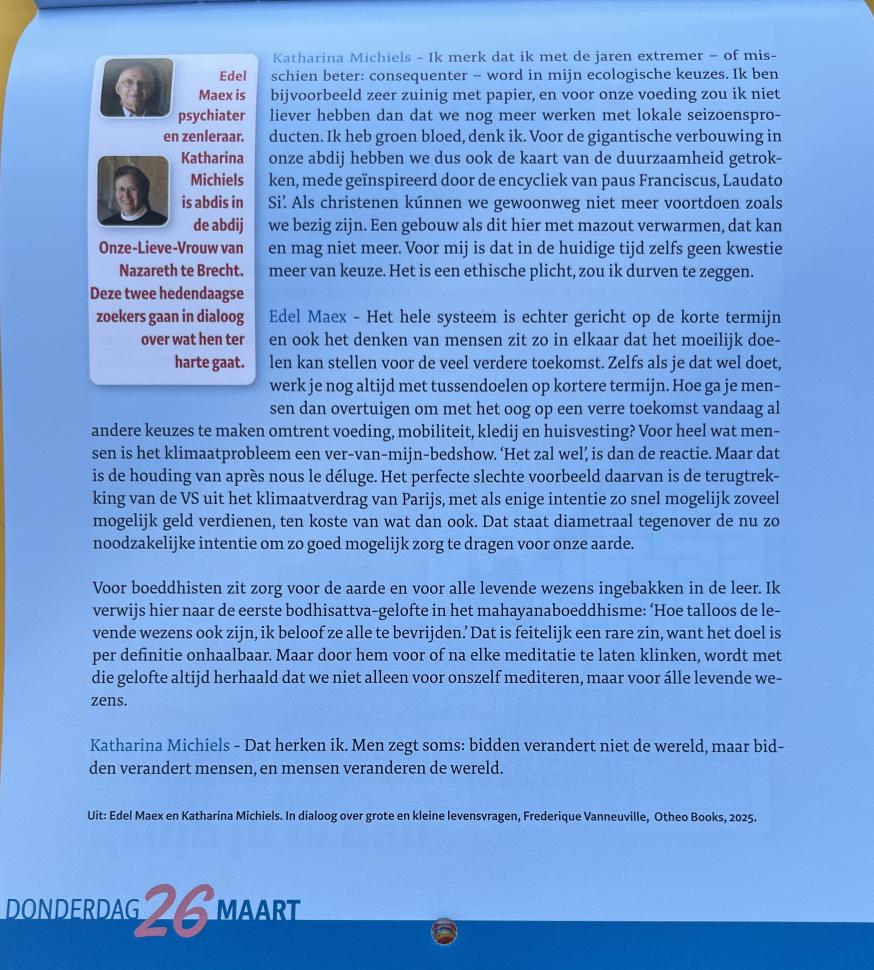 26 maart donderdag 2026 © Broederlijk Delen