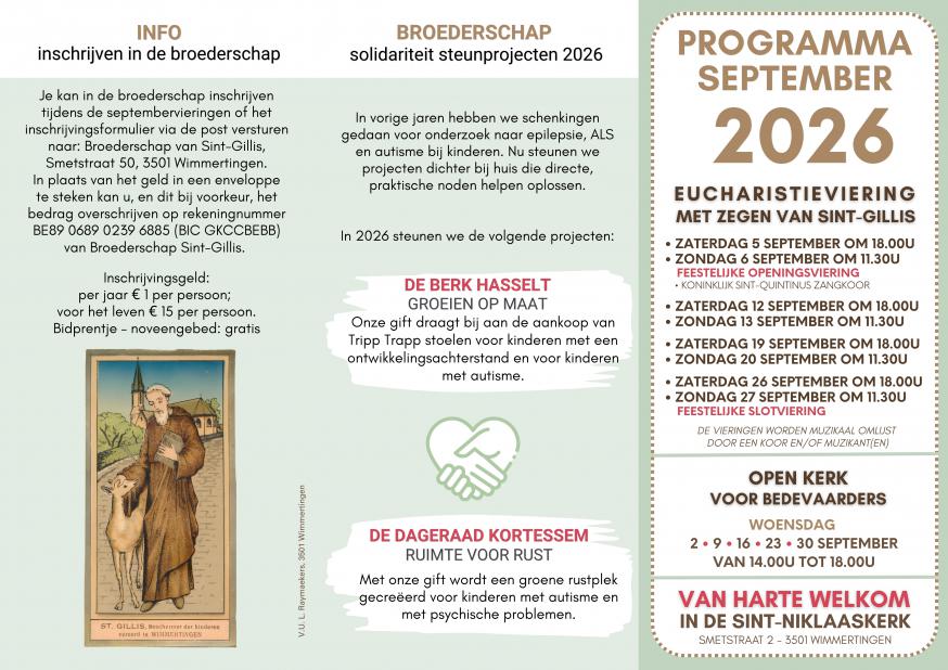 Sint-Gillisbedevaart 2026 © PE Virga Jesse Hasselt
