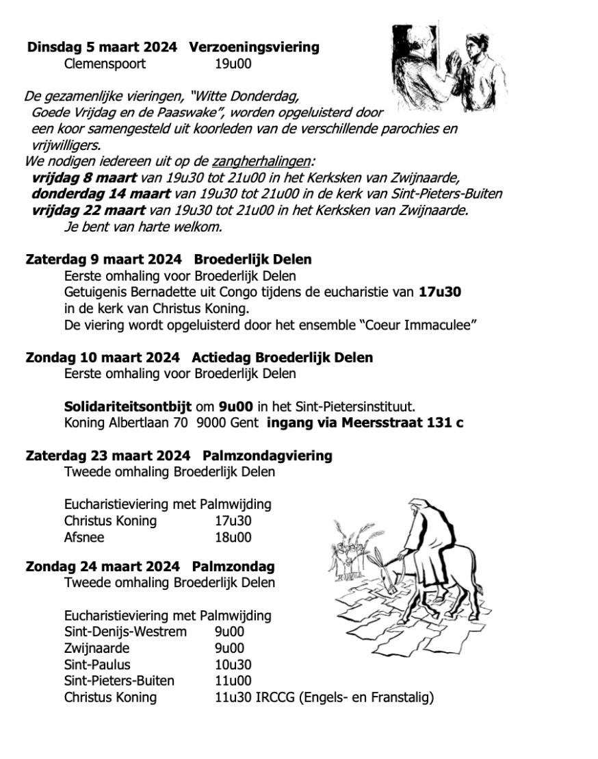 'Goede Week in onze parochie' © Peter Engelbert