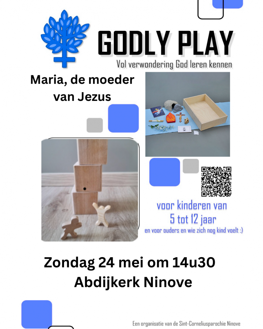 Godly Play: Maria, de moeder van Jezus - Sint-Corneliusparochie Ninove - 24-05-2026 © Krista De Vos