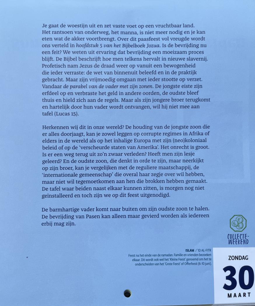 30 maart © Broederlijk Delen