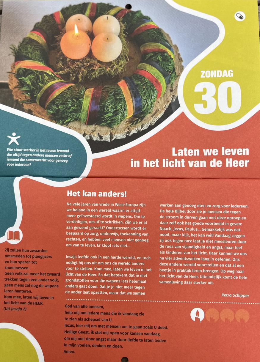 Advent eerste zondag 2025 © Sint-Antonius Abt