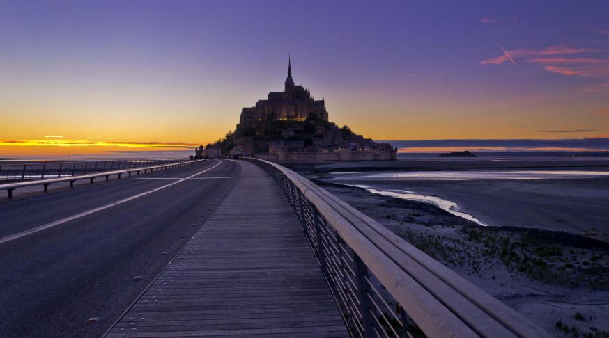 De Mont Saint-Michel. © Flickr / Miwok / Brossard / Foley / Bortes