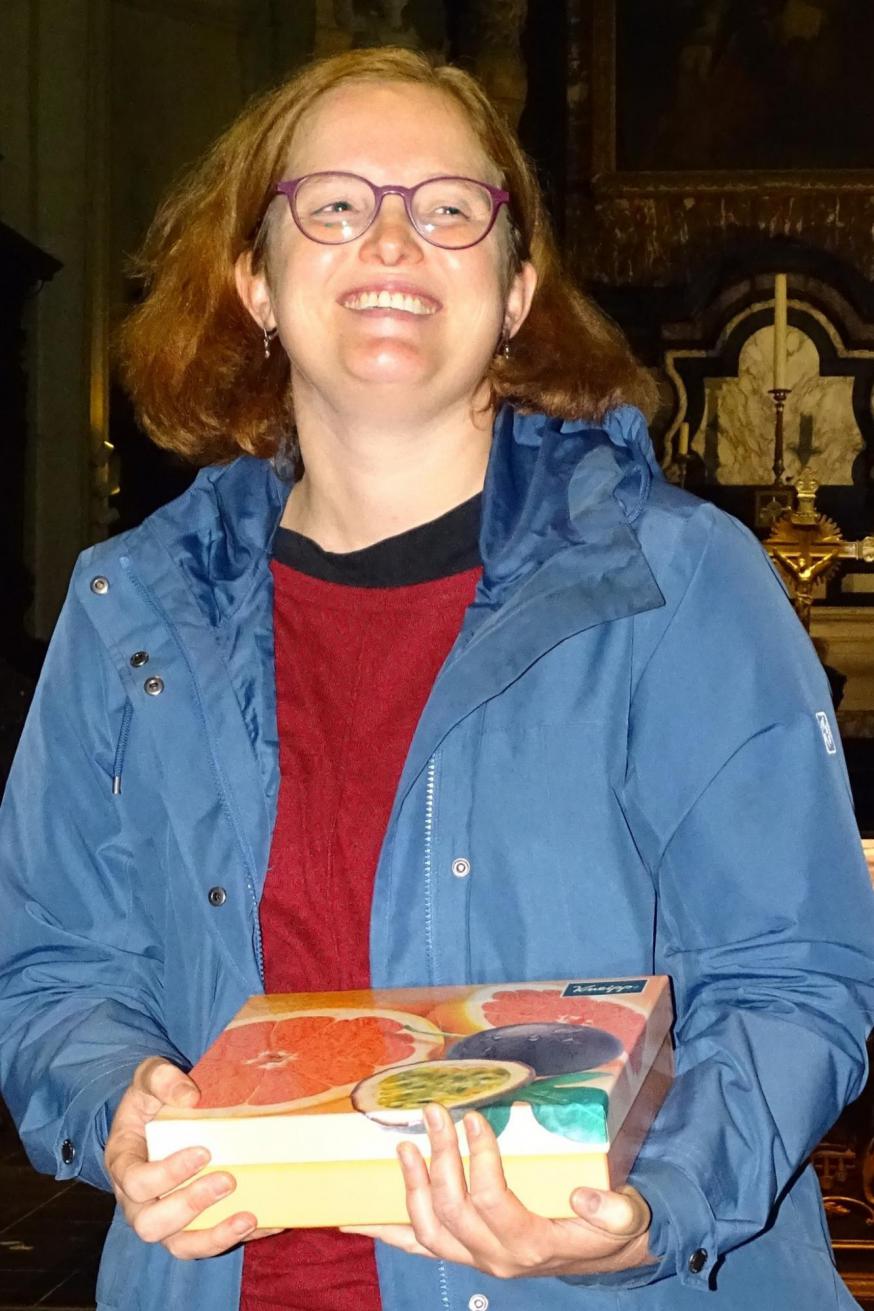 De vredeskansel gegeven door Freya Boelaert van De Ruimtevaart © Pastorale zone Leuven aan de Dijle