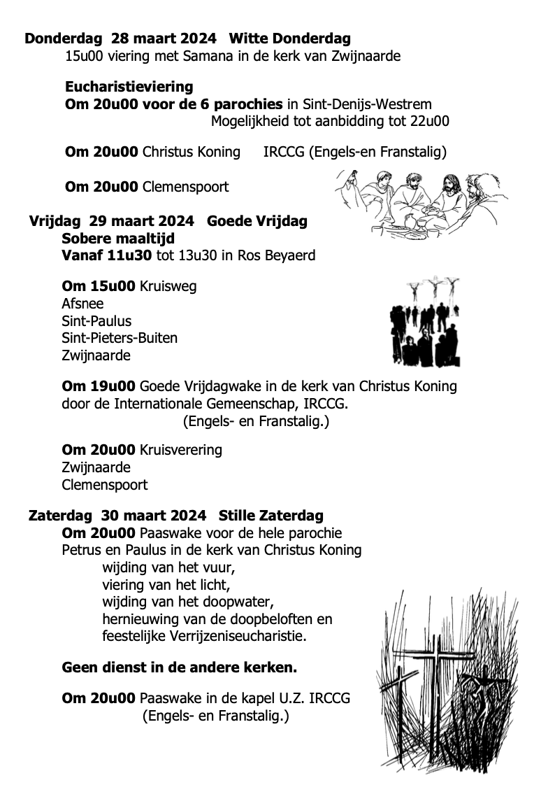 'Goede Week in onze parochie' © Peter Engelbert