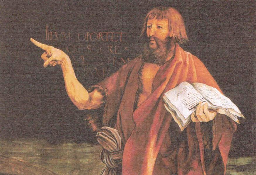 Johannes de Doper van Matthias Grünewald - 1512-1515 © Museum Unterlinden in Colmar, Frankrijk