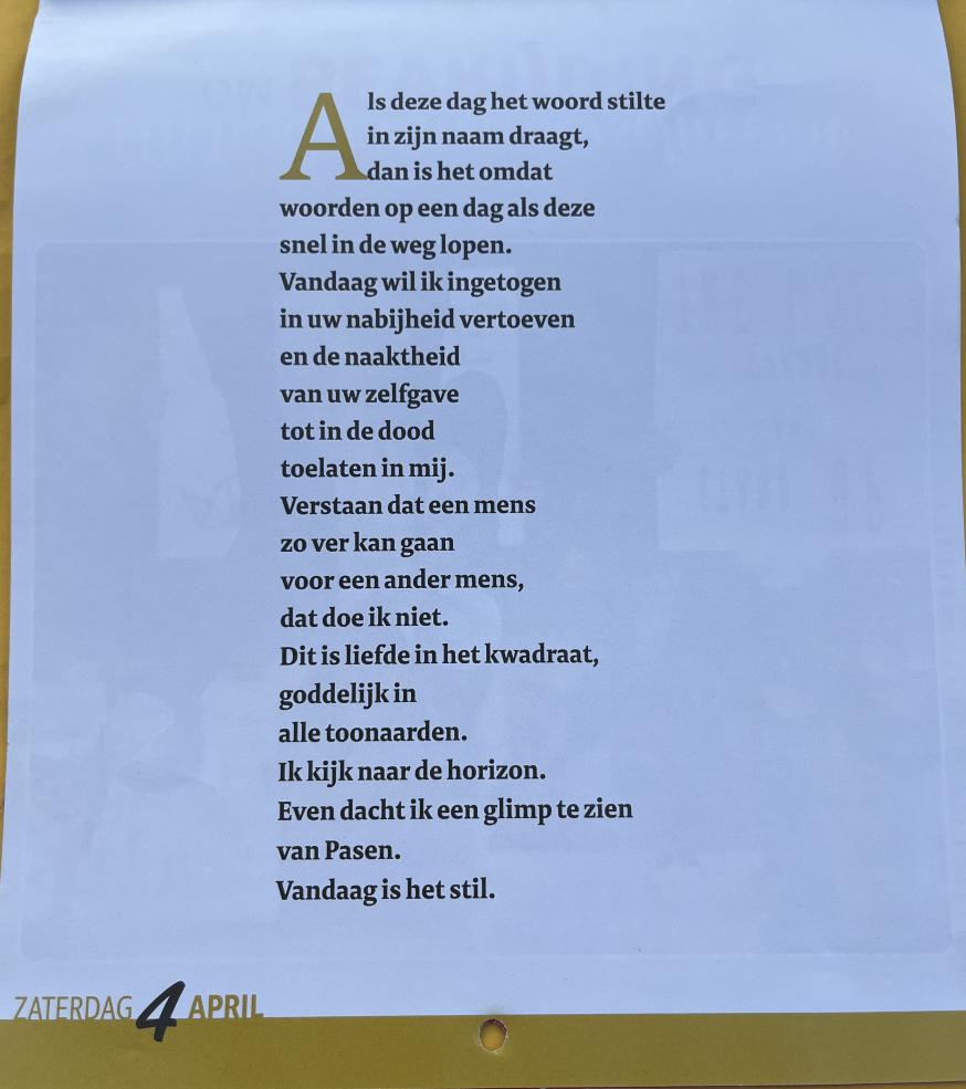 4 april 2026 st zaterdag © Broederlijk Delen