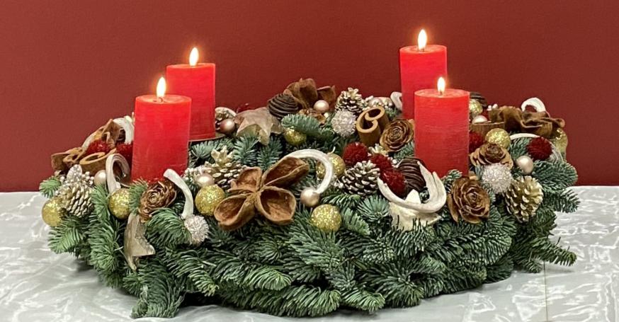 Vierde zondag van de advent. © Christa Damen