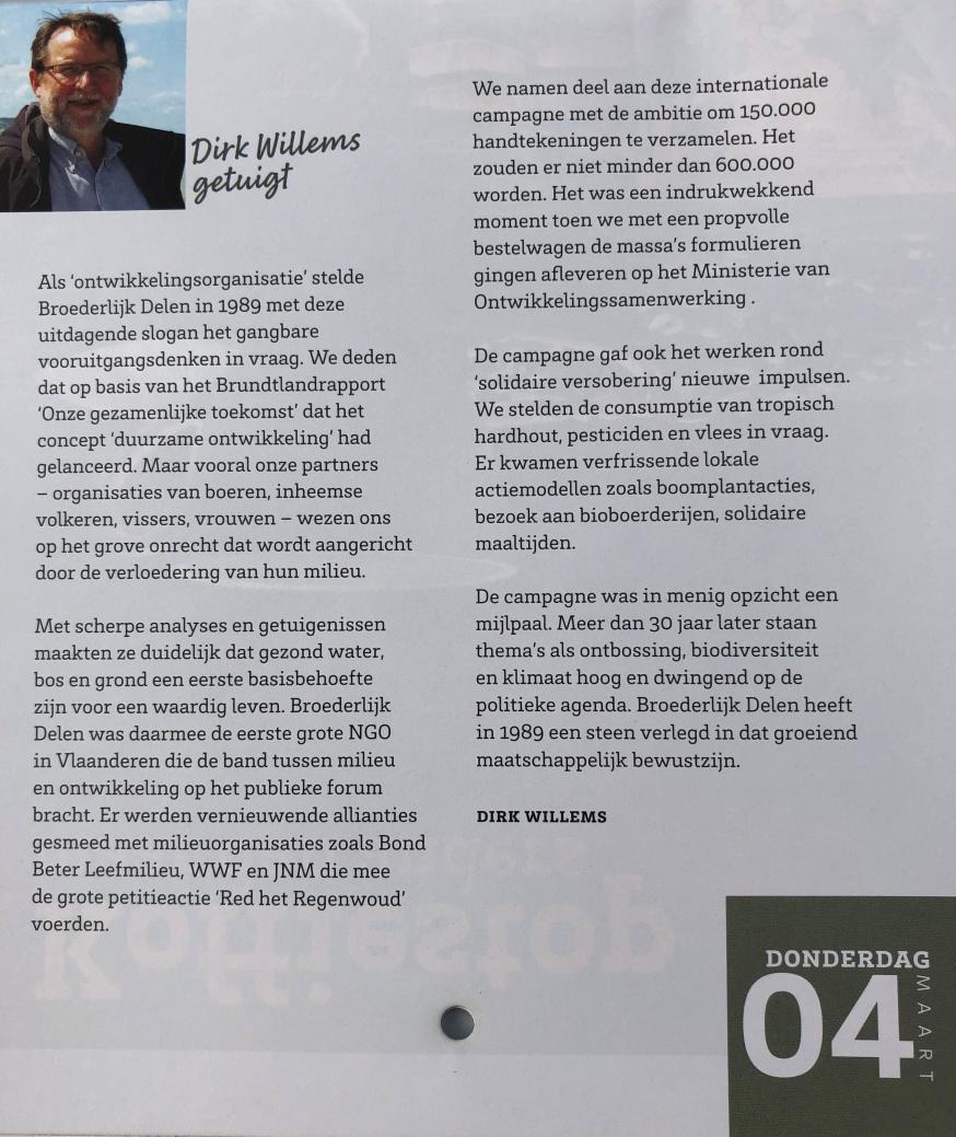 Vastenkalender donderdag 4 maart 2021 