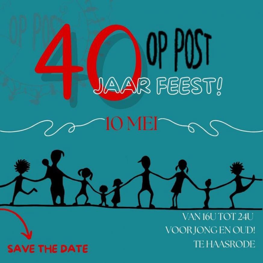 40 jaar Op Post © Op Post Haasrode