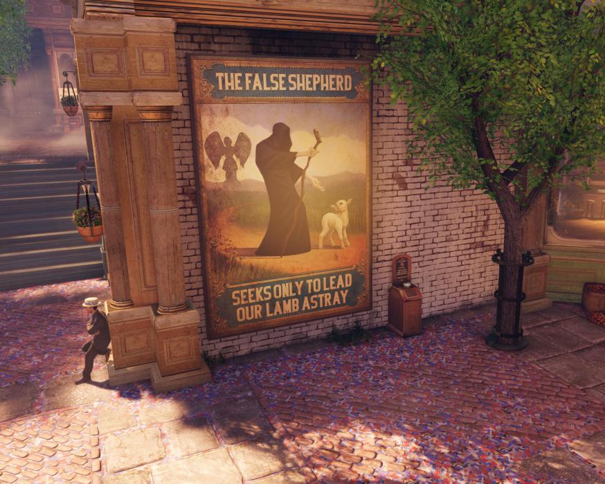 'In games als BioShock Infinite speelt het religieuze een belangrijke rol in de spelervaring', zegt Lars de Wildt © rr 'In games als BioShock Infinite speelt het religieuze een belangrijke rol in de spelervaring', zegt Lars de Wildt © rr