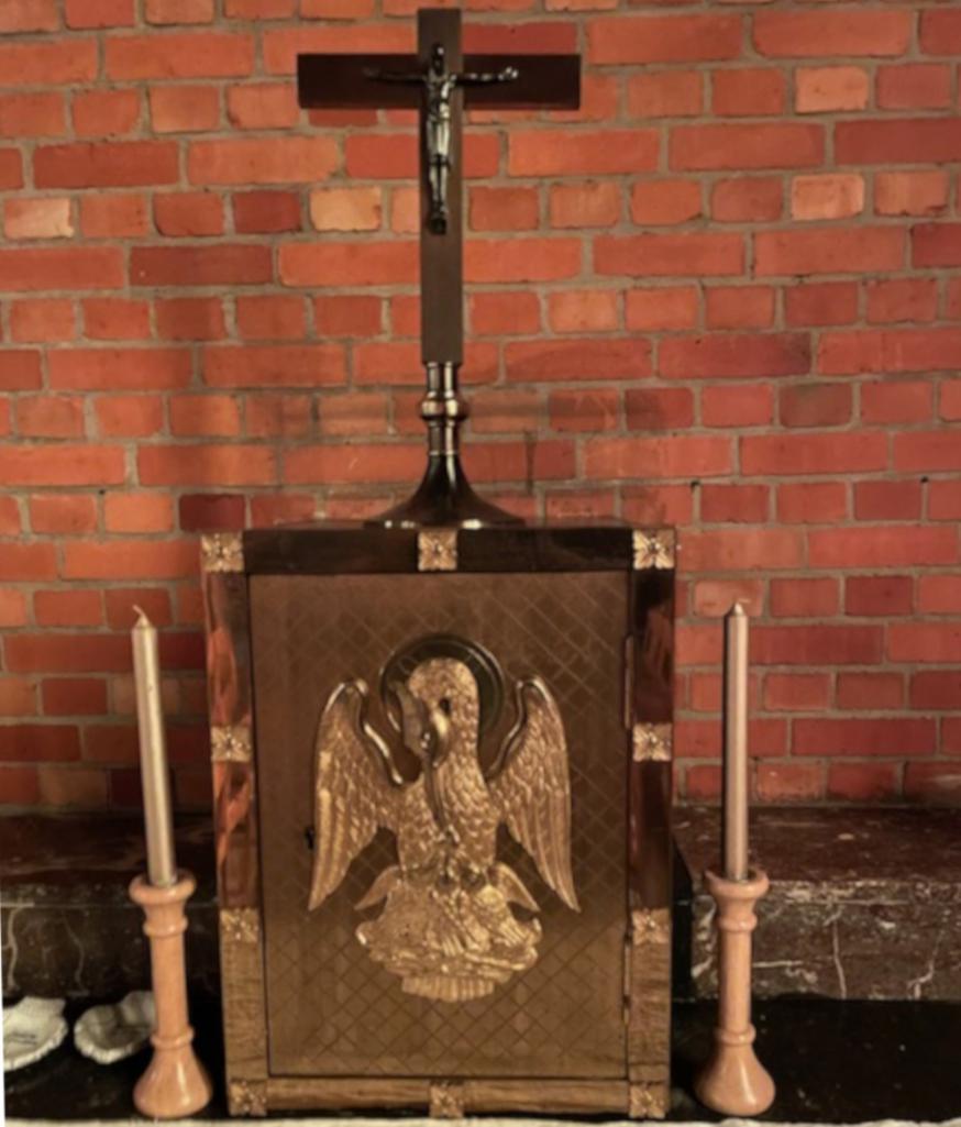 Het 'nieuwe' tabernakel. © Stan Dries