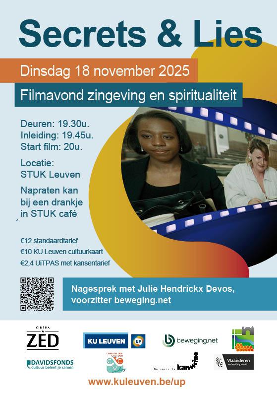 Eerste filmavond van een reeks die raakt aan zingeving en spiritualiteit 