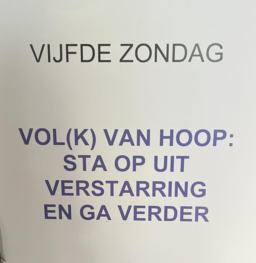 5de zondag vasten © Broederlijk Delen