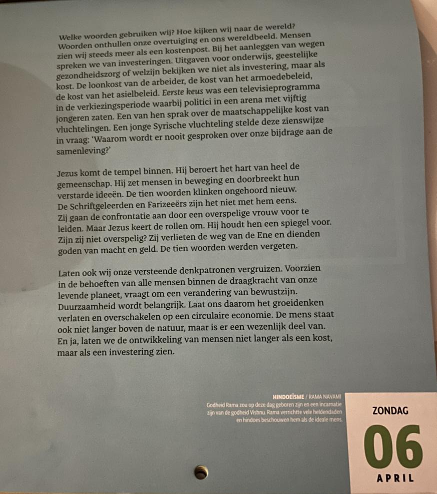 6 april 2025 © Broederlijk Delen