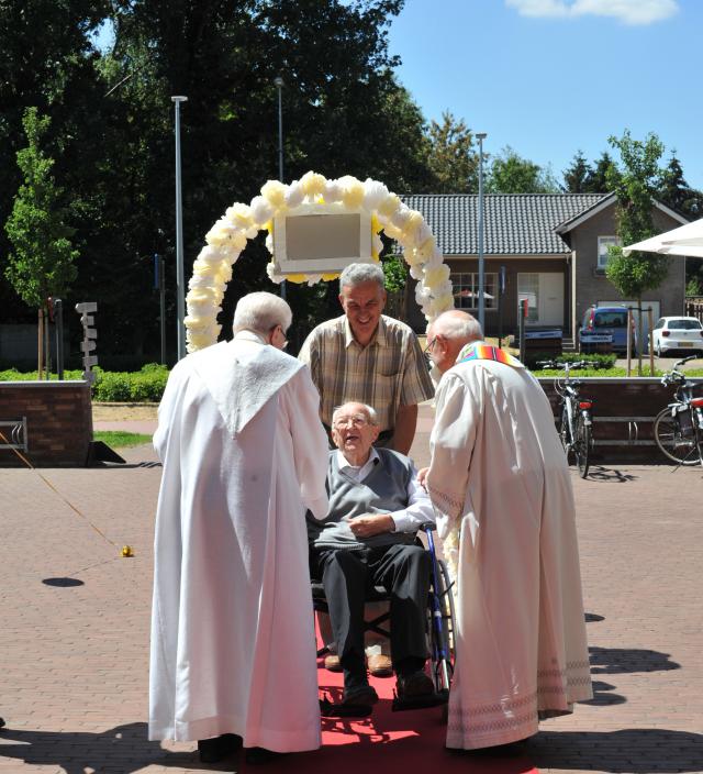 Viering in famieliekring © Familie van Jef Mermans