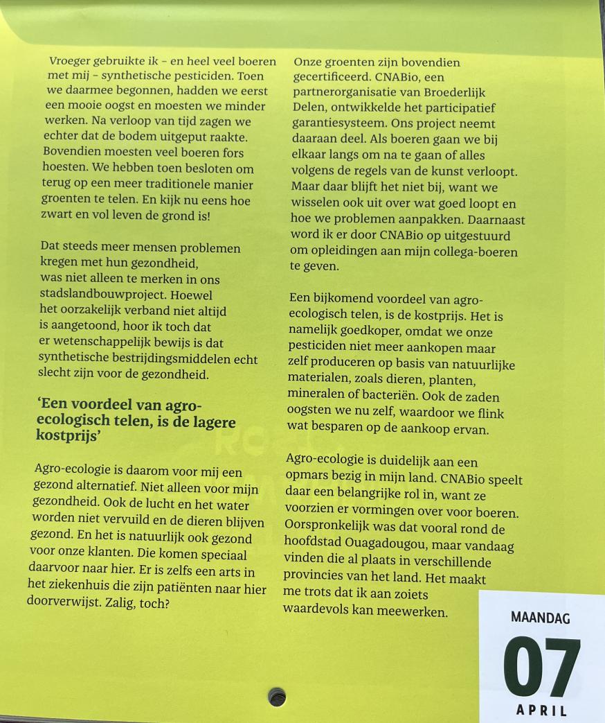 7 april 2025 © Broederlijk Delen