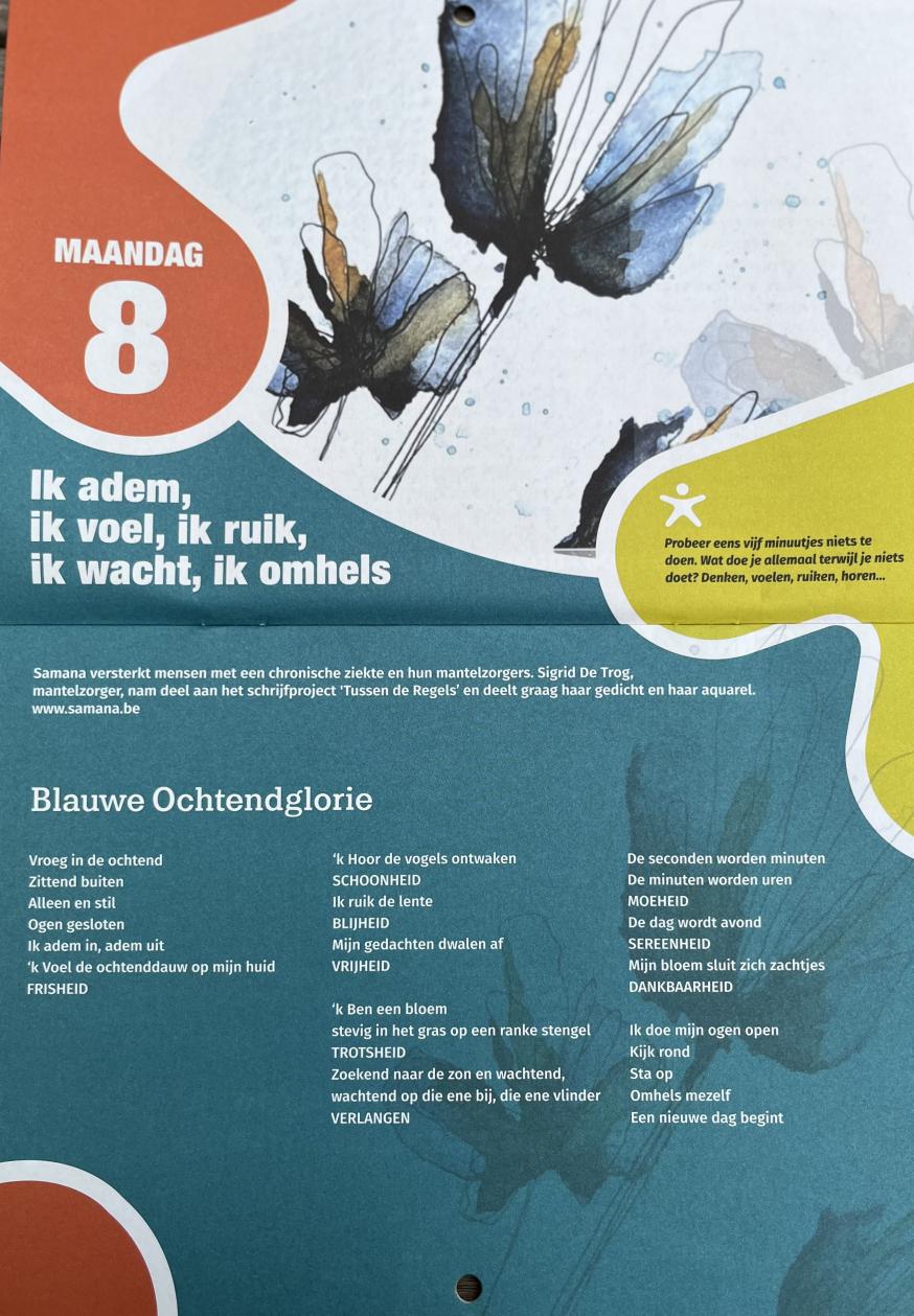 Adventskalender 8 dec maand.2025 © Welzijnszorg