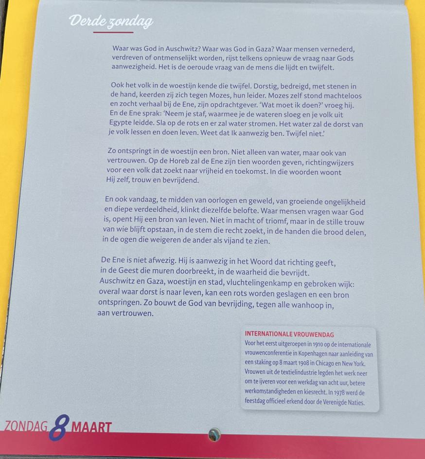 8 maart zondag 2026 © Broederlijk Delen