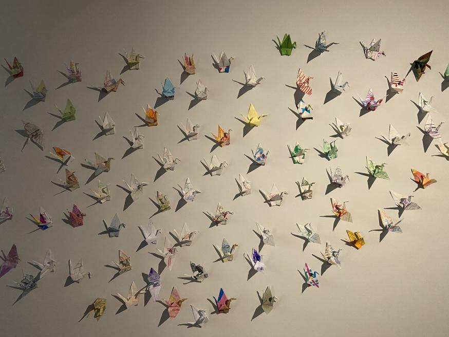 1 000 kraanvogels © Luc Damen