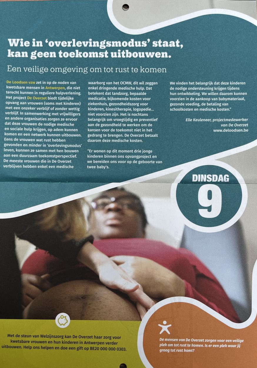 Adventskalender 9 dec dinsd 2025 © Parochie Sint-Antonius Abt