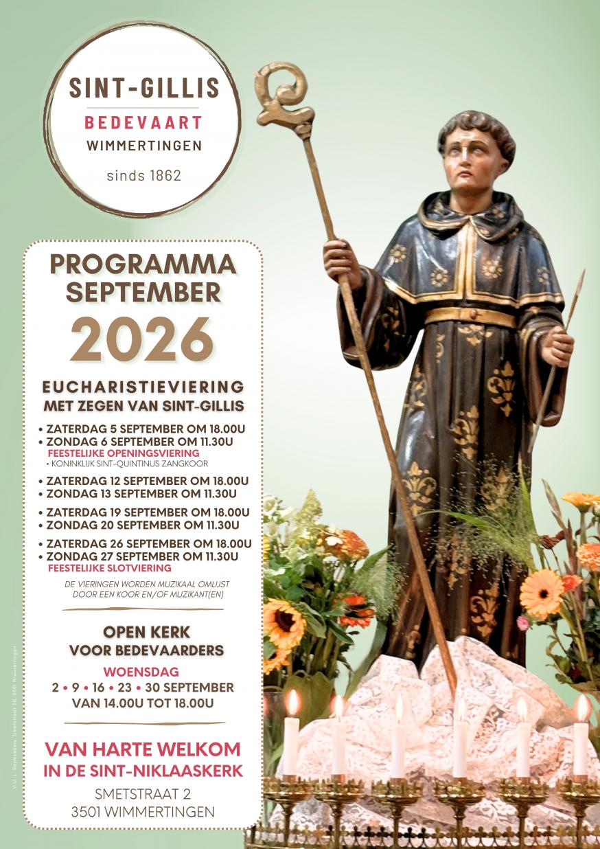 Sint-Gillisbedevaart 2026 