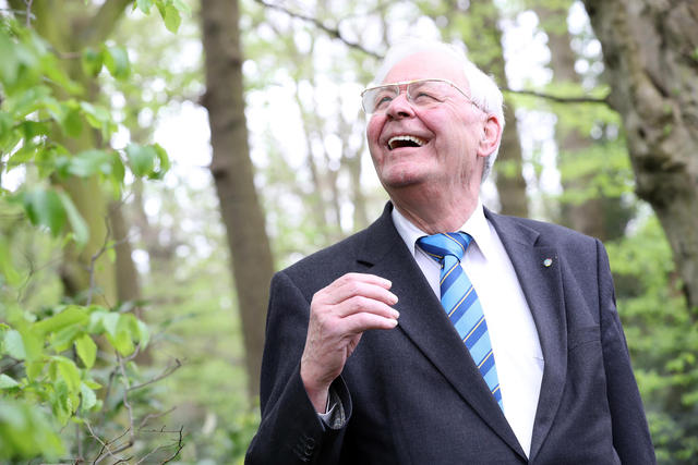 Paul De Broe, afscheidsnemend voorzitter Blindenzorg Licht en Liefde © Kristof Ghyselinck