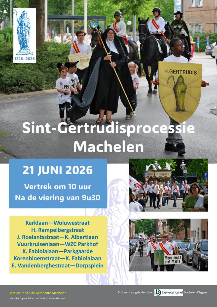 PROCESSIE 800 JAAR SINT-GERTRUDIS © @EVD