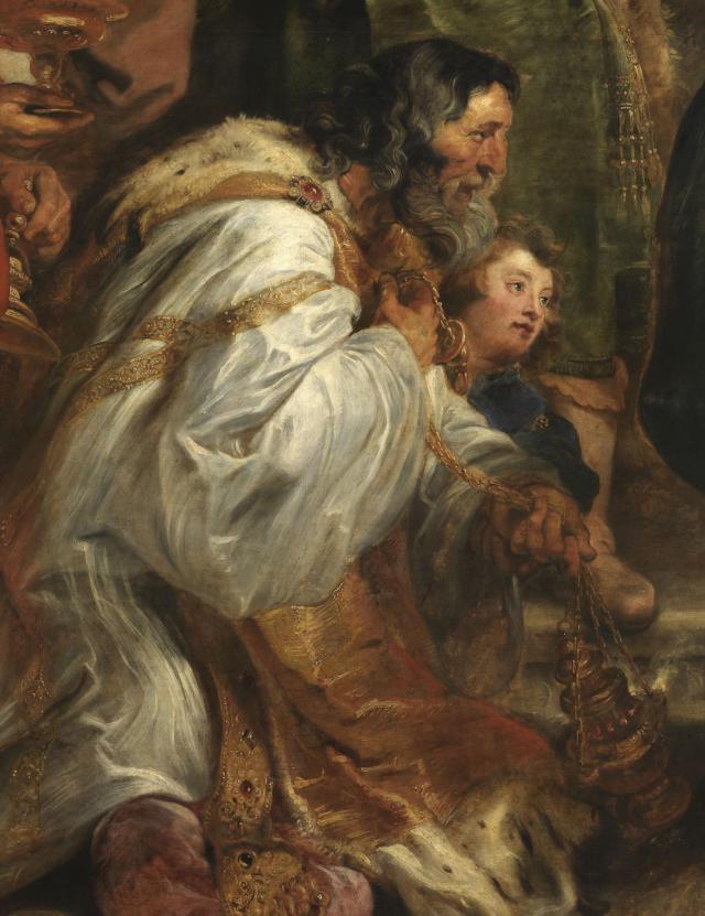 Aanbidding door de koningen, Pieter Paul Rubens, KMSKA 