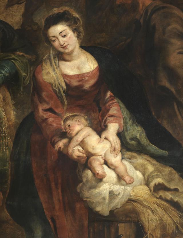 Aanbidding door de koningen, Pieter Paul Rubens, KMSKA 